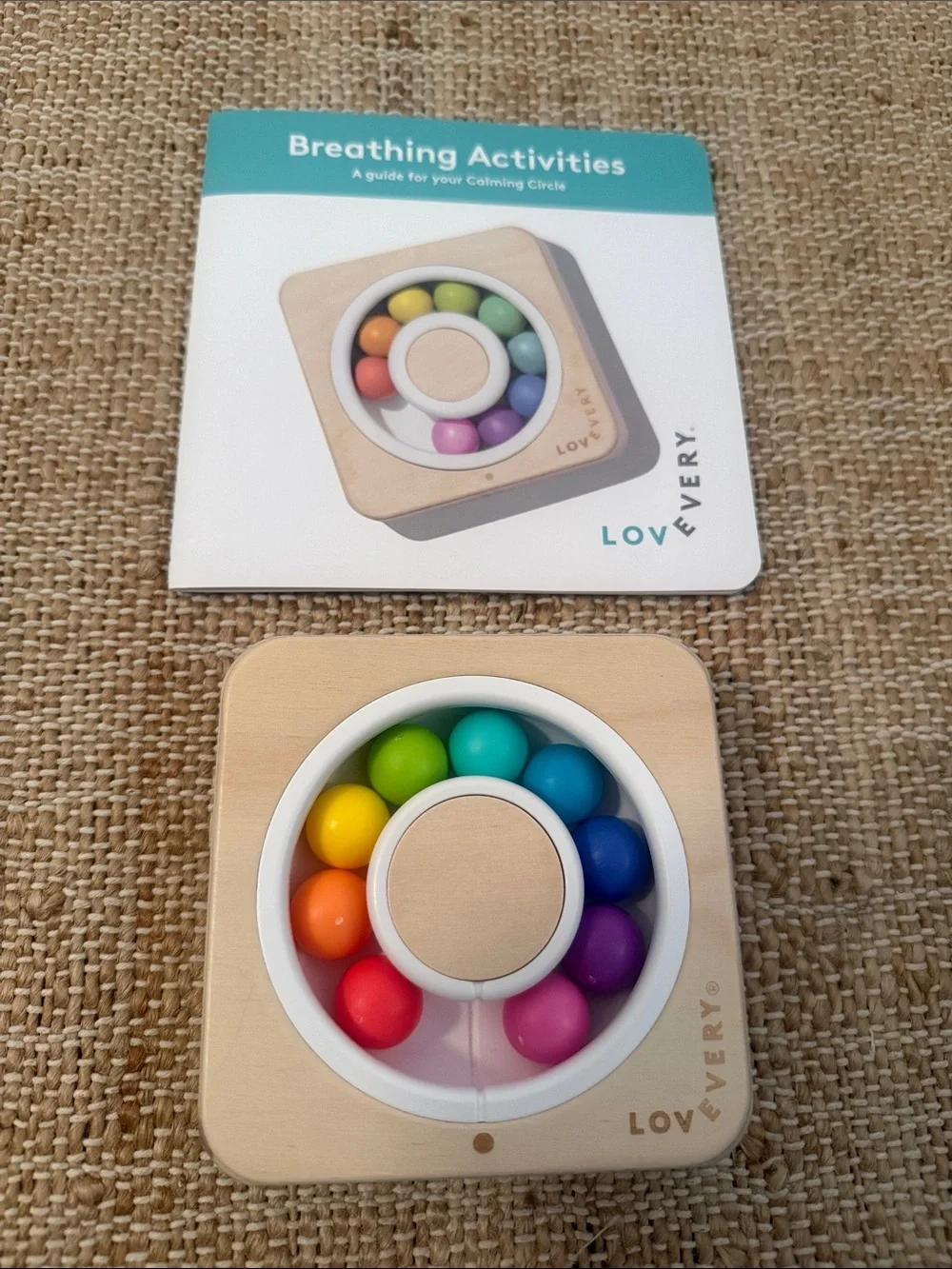 Lovevery Calming Circle and Breathing Activities Book
